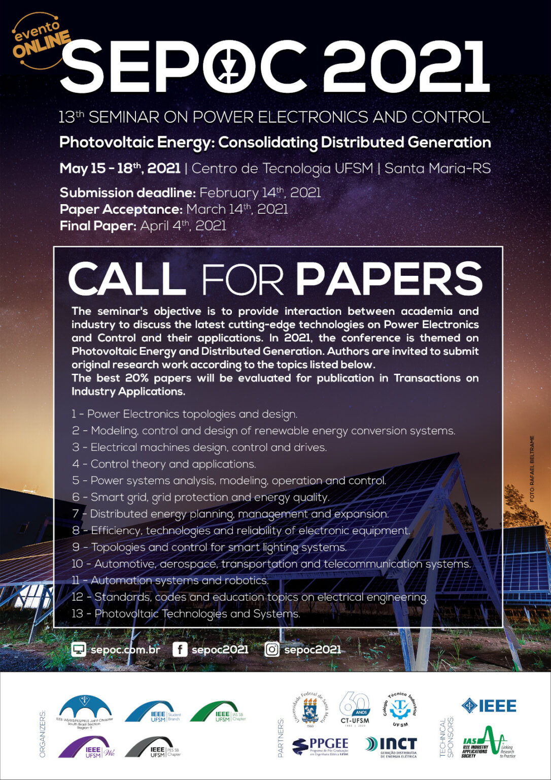 Call for Papers SEPOC 2022